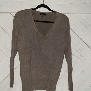 Banana Republic V-Neck Sweater - Taupe